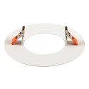 SLV Montering ramme til NUMINOS® M, 240/120mm, rund, hvid