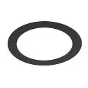 Montering ramme til NUMINOS® XL, 240/180mm, rund, sort