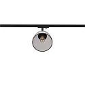 SLV 1-phase spot PARA CONE GL GU10, transparent, black