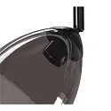 SLV 1-phase spot PARA CONE GL GU10, transparent, black