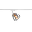 1-faset spot PARA CONE GL GU10, gennemsigtig, hvid