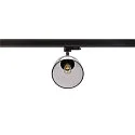 SLV 3-faset spot PARA CONE GL GU10, gennemsigtig, bambus