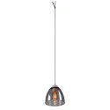 SLV Pendant luminaire PARA CONE GL GU10, transparent, white