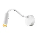 LED Væglampe KARPO GOOSE, 5,8W, 3000K, 40°, hvid