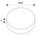 SLV Frontring NUMINOS® S, hvid