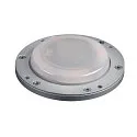 SLV LED Modul SMALL PLOT, 3W, 3000K, CRI80, 180°, frostet, aluminium