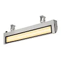 SLV outdoor wall luminaire VANO WING SP SHORT IP65, grey dimmable
