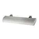 SLV outdoor wall luminaire VANO WING SP SHORT IP65, grey dimmable