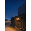 SLV Udendørs wall luminaire VANO WING SP LONG IP65, grå dæmpbar