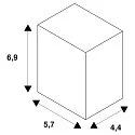SLV sensor FLOODI, sort