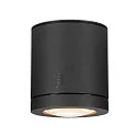 Udendørs loftlampe ENOLA OCULUS CL SINGLE IP65, antracit dæmpbar