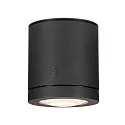 SLV Udendørs loftlampe ENOLA OCULUS CL SINGLE IP65, antracit dæmpbar