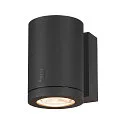 Udendørs wall luminaire ENOLA OCULUS WL SINGLE IP65, antracit dæmpbar