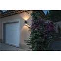 SLV Udendørs wall luminaire ENOLA OCULUS WL UP/DOWN IP65, antracit dæmpbar