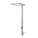 SLV Bordlampe WORKLIGHT UGR < 19 IP20, sølv dæmpbar