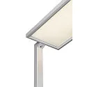 SLV Bordlampe WORKLIGHT UGR < 19 IP20, sølv dæmpbar