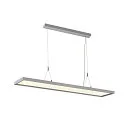 Pendel WORKLIGHT UGR < 19 IP20, sølv dæmpbar