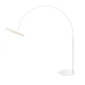 SLV Standerlampe ONE BOW FL up / down, hvid dæmpbar