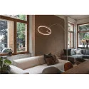 SLV Standerlampe ONE BOW FL up / down, hvid dæmpbar