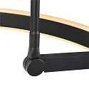 SLV Standerlampe ONE BOW FL up / down, sort dæmpbar