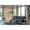 SLV Standerlampe ONE STRAIGHT FL up / down, hvid dæmpbar