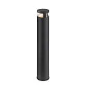 SLV bollard lamp M-POL 90 cylindrical, short, without socket IP65, anthracite dimmable