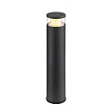 SLV lampehoved M-POL S CLEAR on/off IP65, antracit 