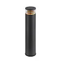 SLV lampehoved M-POL S LOUVER on/off IP65, antracit 