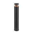 SLV lampehoved M-POL S LOUVER on/off IP65, antracit 