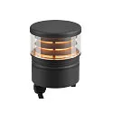 SLV lampehoved M-POL S LOUVER on/off IP65, antracit 