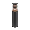SLV luminaire head M-POL M LOUVER DALI controllable IP65, anthracite dimmable