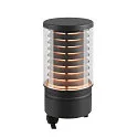 SLV luminaire head M-POL M LOUVER DALI controllable IP65, anthracite dimmable