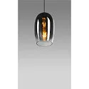 SLV Pendel PANTILO OVAL PD E27 IP20, chrom