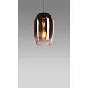 SLV Pendel PANTILO OVAL PD E27 IP20, kobber