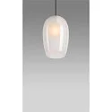 SLV Pendel PANTILO OVAL PD E27 IP20, hvid