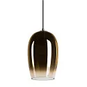 SLV Pendel PANTILO OVAL PD E27 IP20, guld