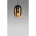 SLV Pendel PANTILO OVAL PD E27 IP20, guld