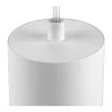 SLV Pendel ASTO TUBE 3-flammer, stiv, lang GU10 IP20, hvid dæmpbar