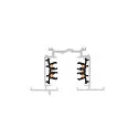 3-phase recessed track S-TRACK PHASE & DALI 2M DALI controllable, black