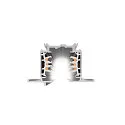 SLV 3-faset monteringsskinne S-TRACK PHASE & DALI 2M DALI styrbar, hvid