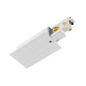 3-faset feeder S-TRACK PHASE & DALI indbygget version, DALI styrbar, jord venstre, hvid
