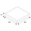 SLV 3-faset X-stik S-TRACK PHASE & DALI indbygget version, DALI styrbar, hvid