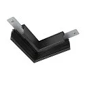 L-tilslutning TRACK 48V standard, mekanisk, venstre, sort