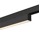 SLV track spot IN-LINE 22 TRACK 48V DALI controllable IP20, black dimmable