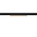 SLV track spot IN-LINE 22 TRACK 48V DALI controllable IP20, black dimmable