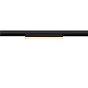 SLV track spot IN-LINE 22 TRACK 48V DALI controllable IP20, black dimmable