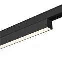 SLV Skinne spot IN-LINE 44 DALI 48V stiv, DALI styrbar IP20, sort dæmpbar