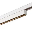 SLV track spot IN-LINE 22 TRACK 48V DARKLIGHT REFLECTOR DALI controllable IP20, white dimmable