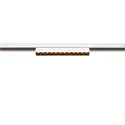 SLV track spot IN-LINE 22 TRACK 48V DARKLIGHT REFLECTOR DALI controllable IP20, white dimmable
