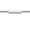 SLV track spot IN-LINE 22 TRACK 48V DARKLIGHT REFLECTOR DALI controllable IP20, white dimmable
